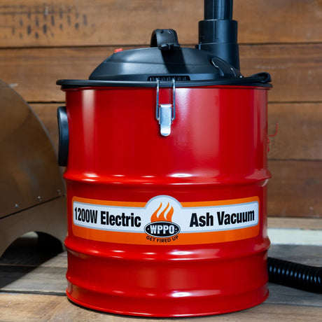 120V 1200 Watt Ash Vacuum w/Attachments - Majestic Patio