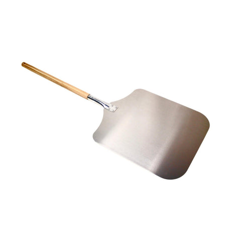 14" x 38" Aluminum Blade Pizza Peel, w/Wood Handle - Majestic Patio