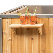 16" Square Tub Shelf - Majestic Patio