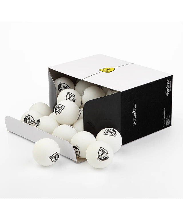 25 Pack - Training Balls 40+ (White) - Majestic Patio