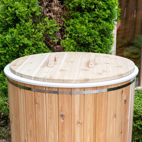 36" Round Cold Plunge Lid - Majestic Patio