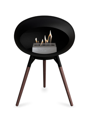 Le Feu - Dome Black Ground Wood Low - Fireplace - Majestic Patio