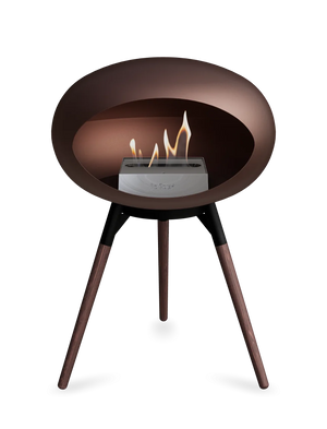 Le Feu - Dome Mocca Ground Wood Low - Fireplace - Majestic Patio