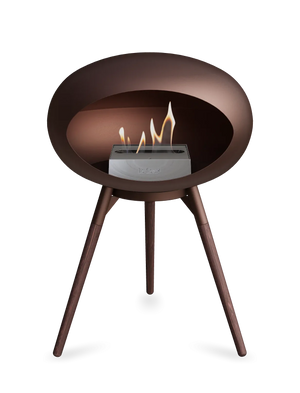 Le Feu - Dome Mocca Ground Wood Low - Fireplace - Majestic Patio