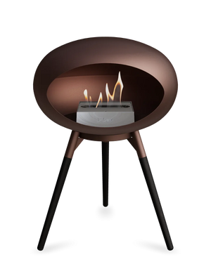 Le Feu - Dome Mocca Ground Wood Low - Fireplace - Majestic Patio