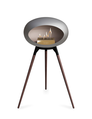 Le Feu - Dome Nickel Ground Wood High - Fireplace - Majestic Patio