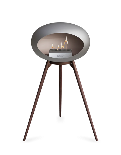 Le Feu - Dome Nickel Ground Wood High - Fireplace - Majestic Patio