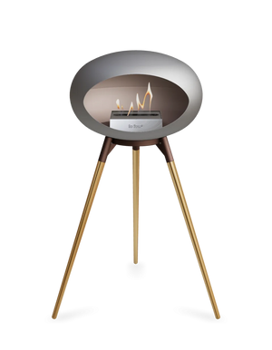 Le Feu - Dome Nickel Ground Wood High - Fireplace - Majestic Patio