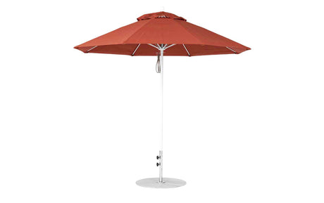 Ledge Loungers Essential Fiberglass Umbrella - 9' Octagon Pulley - Majestic Patio