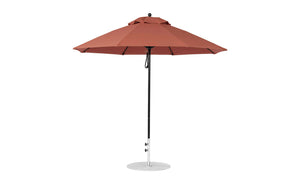 Ledge Loungers Essential Fiberglass Umbrella - 9' Octagon Pulley - Majestic Patio