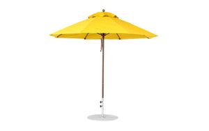 Ledge Loungers Essential Fiberglass Umbrella - 9' Octagon Pulley - Majestic Patio