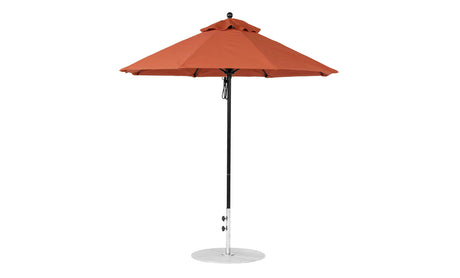 Ledge Loungers Essential Fiberglass Umbrella - 7.5' Octagon Pulley - Majestic Patio