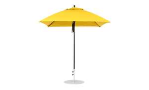 Ledge Loungers Essential Fiberglass Umbrella - 7.5' Square Pulley - Majestic Patio