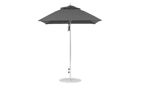 Ledge Loungers Essential Fiberglass Umbrella - 6.5' Square Pulley - Majestic Patio