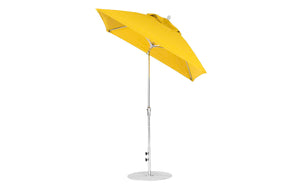 Essential Fiberglass Umbrella - 7.5' Square Crank Auto Tilt - Majestic Patio