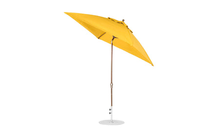 Essential Fiberglass Umbrella - 7.5' Square Crank Auto Tilt - Majestic Patio