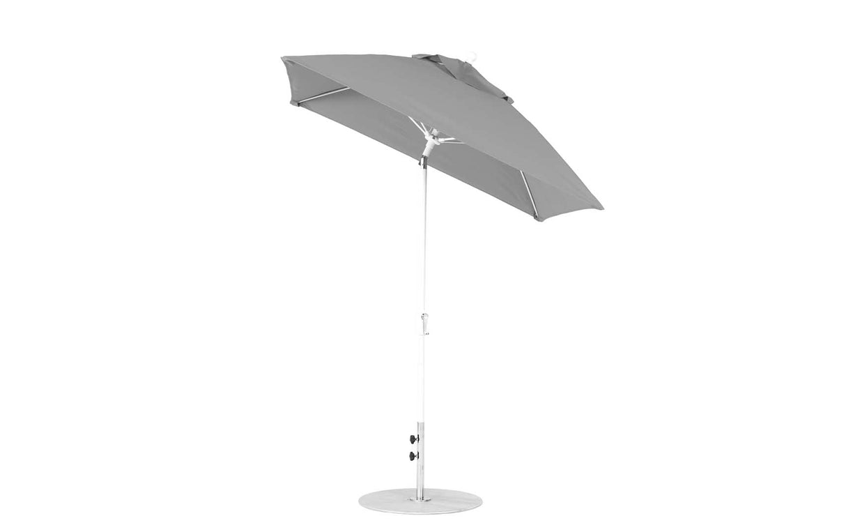 Ledge Loungers Essential Fiberglass Umbrella - 6.5' Square Crank Auto Tilt