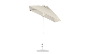 Ledge Loungers Essential Fiberglass Umbrella - 6.5' Square Crank Auto Tilt