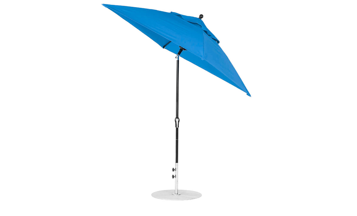 Ledge Loungers Essential Fiberglass Umbrella - 6.5' Square Crank Auto Tilt