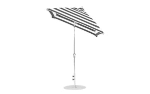 Ledge Loungers Essential Fiberglass Umbrella - 6.5' Square Crank Auto Tilt