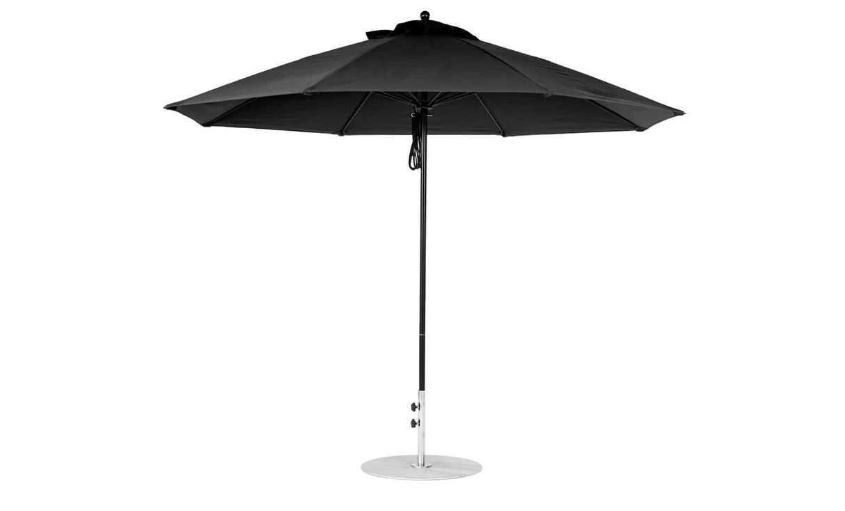 Ledge Loungers Essential Fiberglass Umbrella - 11' Octagon Pulley - Majestic Patio