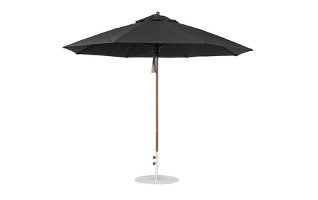 Ledge Loungers Essential Fiberglass Umbrella - 11' Octagon Pulley - Majestic Patio