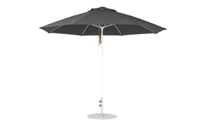 Ledge Loungers Essential Fiberglass Umbrella - 11' Octagon Pulley - Majestic Patio