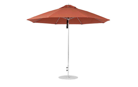 Ledge Loungers Essential Fiberglass Umbrella - 11' Octagon Pulley - Majestic Patio