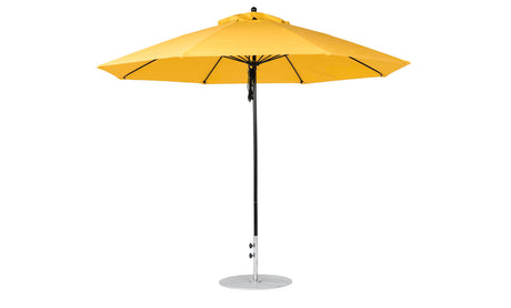 Ledge Loungers Essential Fiberglass Umbrella - 11' Octagon Pulley - Majestic Patio