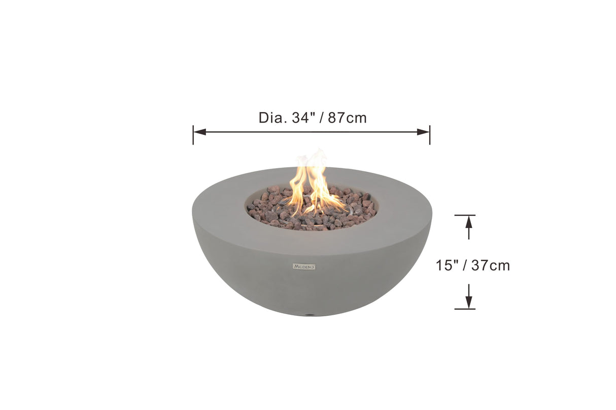 Elementi Modeno Roca Fire Table