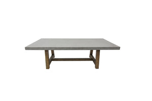 Elementi Seine 94.5" Rectangular Concrete Dining Table