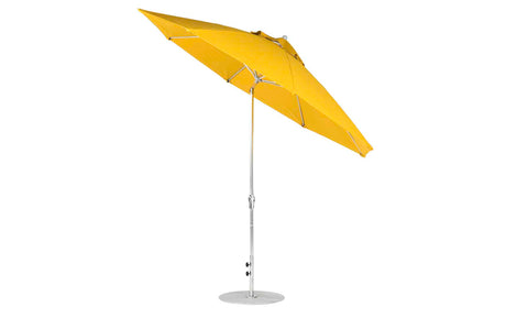 Ledge Loungers Essential Fiberglass Umbrella - 11' Octagon Crank Auto Tilt - Majestic Patio