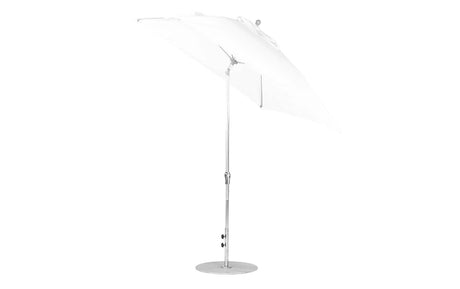 Essential Fiberglass Umbrella - 7.5' Square Crank Auto Tilt - Majestic Patio