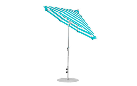 Ledge Loungers Essential Fiberglass Umbrella 7.5' Octagon Crank Auto Tilt - Majestic Patio