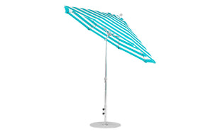 Ledge Loungers Essential Fiberglass Umbrella - 9' Octagon Crank Auto Tilt - Majestic Patio