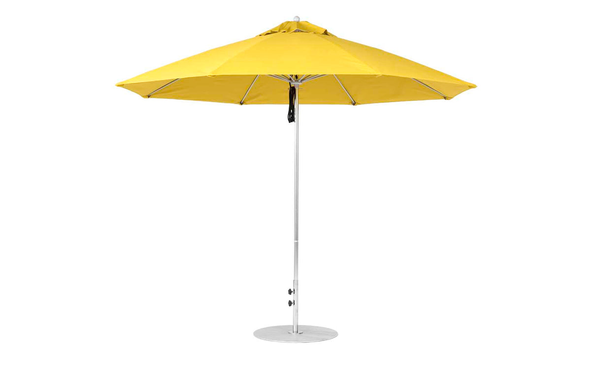 Ledge Loungers Essential Fiberglass Umbrella - 11' Octagon Pulley - Majestic Patio