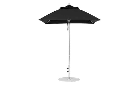 Ledge Loungers Essential Fiberglass Umbrella - 6.5' Square Pulley - Majestic Patio