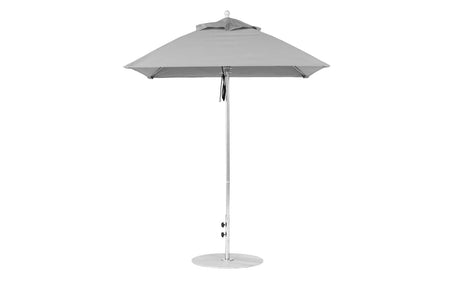 Ledge Loungers Essential Fiberglass Umbrella - 6.5' Square Pulley - Majestic Patio