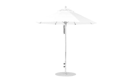 Ledge Loungers Essential Fiberglass Umbrella - 7.5' Octagon Pulley - Majestic Patio