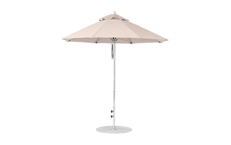 Ledge Loungers Essential Fiberglass Umbrella - 7.5' Octagon Pulley - Majestic Patio