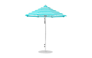 Ledge Loungers Essential Fiberglass Umbrella - 7.5' Octagon Pulley - Majestic Patio