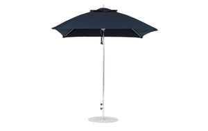 Ledge Loungers Essential Fiberglass Umbrella - 7.5' Square Pulley - Majestic Patio