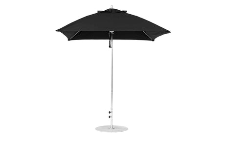 Ledge Loungers Essential Fiberglass Umbrella - 7.5' Square Pulley - Majestic Patio