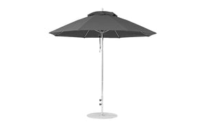 Ledge Loungers Essential Fiberglass Umbrella - 9' Octagon Pulley - Majestic Patio