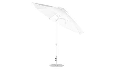 Ledge Loungers Essential Fiberglass Umbrella - 11' Octagon Crank Auto Tilt - Majestic Patio