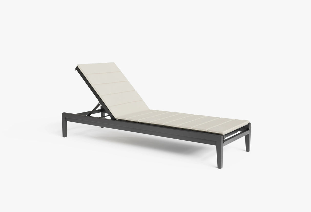 Aluminum Outdoor Core Chaise Lounge - Majestic Patio