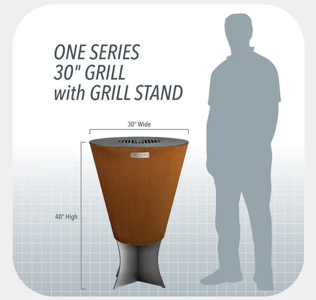 ARTEFLAME GRILL STANDS - PERFECT HEIGHT FOR TALL GRILL ENTHUSIASTS - Majestic Patio