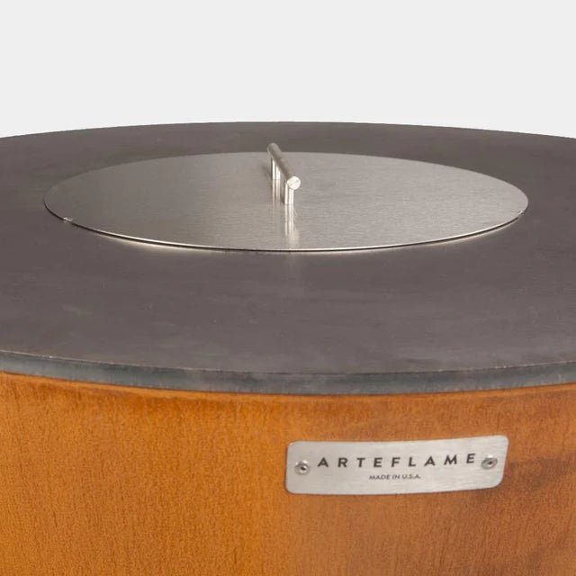 ARTEFLAME STAINLESS STEEL GRILL LID: PROTECT AND MAINTAIN YOUR GRILL (10”Ø) FOR 20" ARTEFLAME GRILLS - Majestic Patio