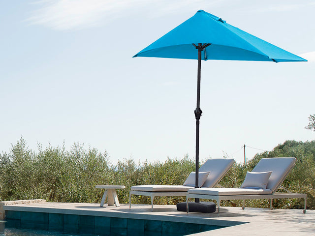 Asher Side Wall Umbrella - Majestic Patio