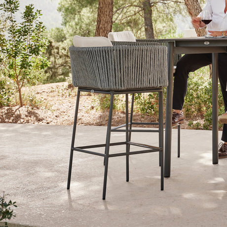 Boston Barstool with Sunbrella Cushion - Majestic Patio